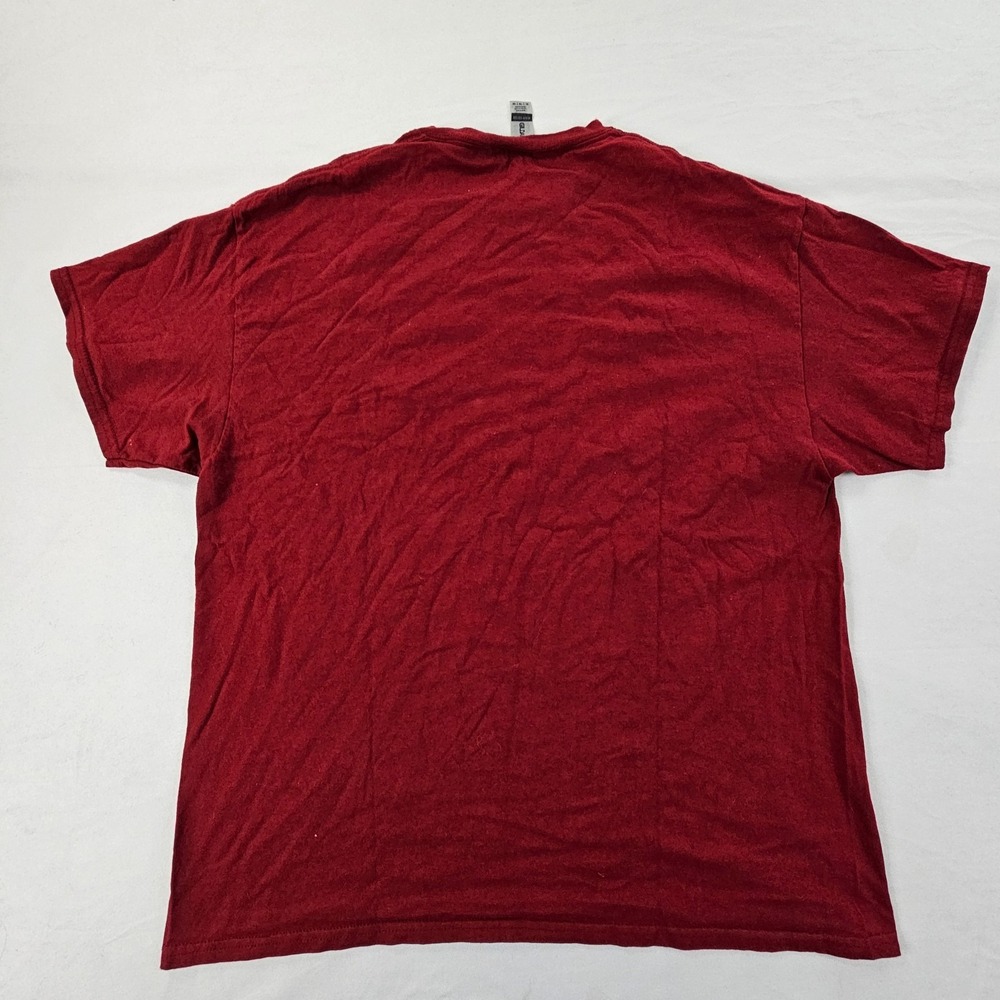 FSU If You Can't Beat US Cheat Us Maroon Short Sleeve Cotton T-Shirt Men's XL - Picture 2 of 7